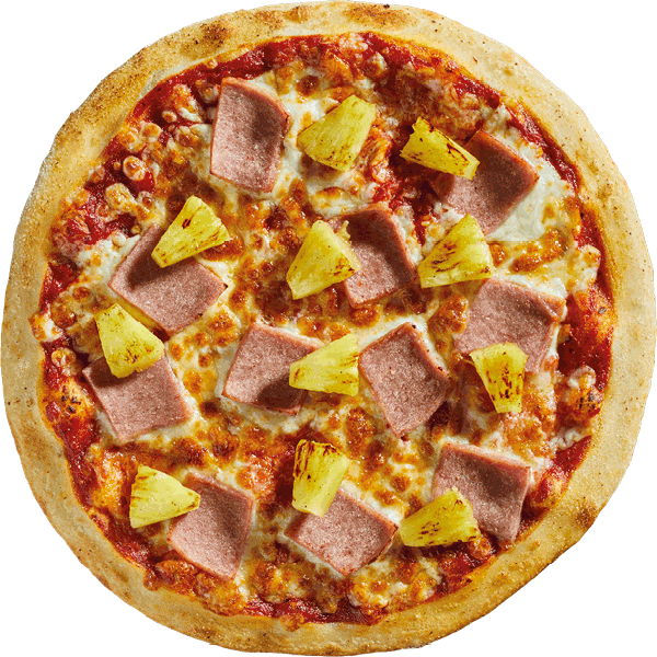 Hawai pizza: een knapperige pizza met frisse ananas