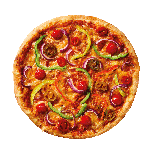 Vegan Hot Veggie pizza