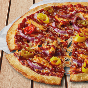 BBQ Hot & Spicy pizza